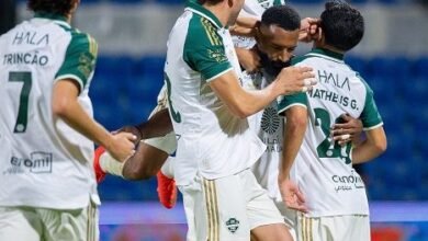 مباراة الاهلي والفيحاء