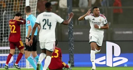 مباراة ريال مدريد وروما