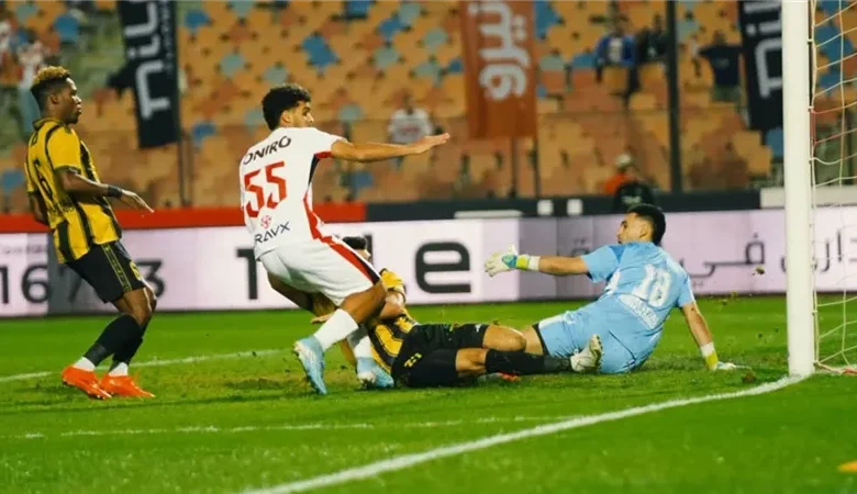 مباراة الزمالك و المقاولون العرب