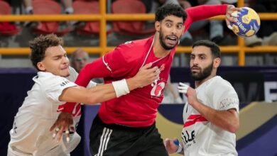 الاهلي والزمالك كرة يد