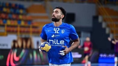 لاعب الزمالك لكرة اليد