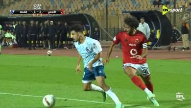 مباراة الاهلي والقناة