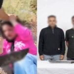 الزوج وطليقها عقب ضبطهم