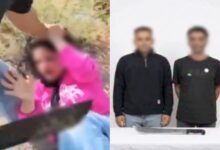 الزوج وطليقها عقب ضبطهم