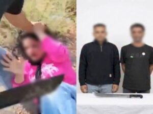 الزوج وطليقها عقب ضبطهم