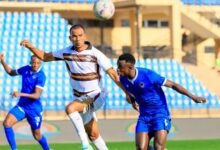 مباراة بطل نيجيريا ومولودية الجزائر