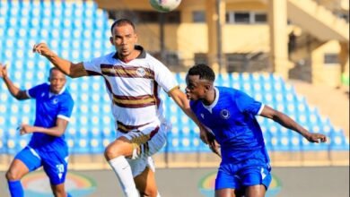 مباراة بطل نيجيريا ومولودية الجزائر